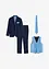 Bryllupsdress med vest og slips (5-delt sett), Slim Fit, bonprix