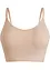 Feel Comfort Seamless-BH-topp i ribbemateriale, bonprix