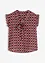 Blusetopp med print, bonprix