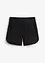 Treningsshorts med striper i kontrastfarge, bonprix