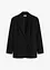 Lang blazer i bomullsjersey, bonprix