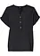 Kortermet bluse i musselin, bonprix