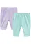 Leggings av myk cordfløyel for baby (2-pack), bonprix