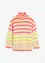 Oversized genser med neonstriper, bonprix