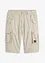 Cargo-bermudashorts i 100% bomull, Regular Fit, bonprix