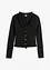 Cardigan med knapper i perlemor-look, bonprix