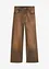 Wide Leg-jeans High Waist i vintage-vask, bonprix