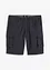 Bermudashorts i 100% bomull med cargolommer, Relaxed Fit, bonprix