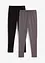 Termo-funksjonsleggings med mykt fleecefôr (2-pack), bonprix