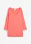 Oversized topp i lett viskose, bonprix