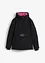 Ski-funksjonsjakke i pull on-modell med fleecefôr, vanntett, Oversized, bonprix