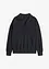 Sweatshirt med V-hals, bonprix