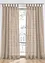 Gardin i lin-stil (1-pack), bonprix