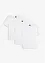 T-skjorte med V-hals (3-pack), bonprix