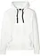 Sweatshirt med hette i ren bomull, bonprix