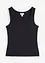 Ribbet singlet i myk viskose, bonprix