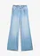 Wide Leg-jeans, High Waist, komfortlinning, bonprix