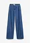 Wide Leg-jeans, Mid Waist, supersoft, bonprix