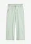 Culottes i twill med stretch og belte, bonprix