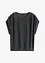 Lurex-topp med drapering, bonprix