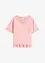 Oversized topp i ren bomull, bonprix