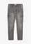Regular Fit cargo-stretchjeans, Straight, bonprix