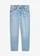 Relaxed Fit-jeans i formstabil, slitesterk denim med stretch, tapered, bonprix