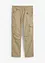 Relaxed Fit cargobukse i ren bomull, Straight, bonprix