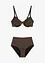Bøyle-bikini i glitrende materiale (2-delt sett), bonprix