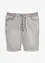 Pull on-jogger bermudashorts i denim, Regular Fit, bonprix