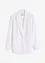 Ledig blazer med lin og bred krage med slag, bonprix
