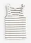 Feminin singlet i ribbemateriale, bonprix