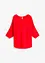 Oversized, ribbestrikket genser i viskosemiks, bonprix