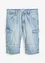 Lang bermudashorts i lett denim, Relaxed Fit, bonprix