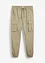 Loose Fit pull on-cargobukse, Straight, bonprix