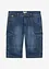 Lang bermudashorts i lett denim, Relaxed Fit, bonprix