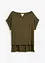 Oversized topp i lett viskose, bonprix