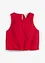 Blusetopp i 100% bomull, bonprix