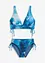 Bikini i glitrende materiale (2-delt sett), bonprix
