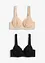 BH med bøyle (2-pack), bonprix