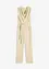 Jersey jumpsuit med skulderpolstring, bonprix