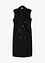 Kjole i trenchcoat-look med belte (2-delt sett), bonprix