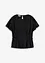 Jerseytopp med smock, bonprix