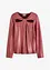 Langermet topp med cut outs, bonprix