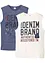 Singlet i 100% bomull (2-pack), bonprix