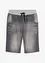 Bermudashorts i trikot i denim look, Regular Fit, bonprix