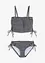 Bandeau-bikini med avtagbare stropper (2-delt sett), bonprix