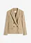 Blazer med lin, bonprix
