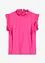 Bluse med volanger, bonprix