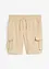 Regular Fit bermudashorts av luftig musselin, bonprix